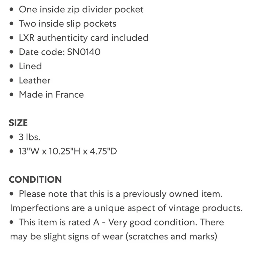 Louis Vuitton pm satchel